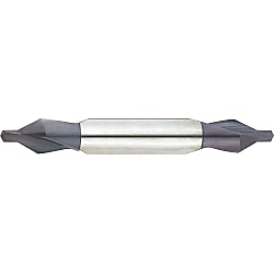 TiAlN Coated Carbide Center Drill, 60° Chamfering Model / Regular, Long TAC-CTDAL3