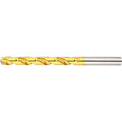 TiN Coated High-Speed Steel Drill for Difficult-to-Cut Materials, Straight Shank / Regular SG-SDR2.7-PACK