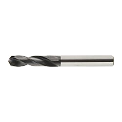 TiN Coated HSS Drill for Stainless Steel Machining, End Mill Shank / Stub G-SUS-ESDS1.7
