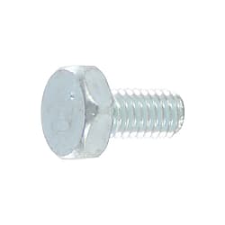 Hex Bolt, Steel, Fully-Threaded, Standard Plating HXNH-STAY-M8-80