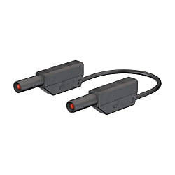 Staubli SLK410-E/N ø4 mm Safety Stackable MULTILAM Plug, Test Lead 49.0126-02523