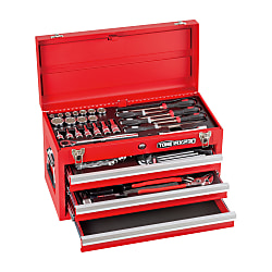 Tool set TSH4509 (red, silver, black) TSH4509BK