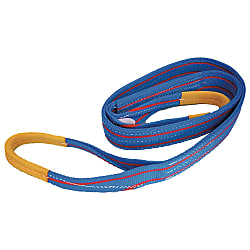 Belt Sling, Blue Sling (Class JIS3/Eye Loops at Both Ends)
