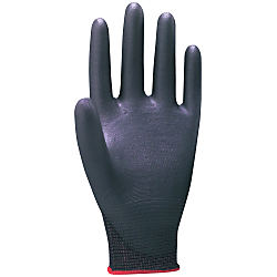 Unlined Palm Coating Gloves Kemisoft Black 1550-M