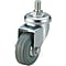 螺牙栓入型腳輪　輕荷重･活動型　車輪材質：橡膠