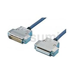 Dsubコネクタ付ケーブル EMI対策・薄型フードタイプ (第一電子工業製コネクタ使用)