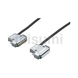 Dsubコネクタ付ケーブル EMI対策・薄型フードアングルタイプ (第一電子工業製コネクタ使用)