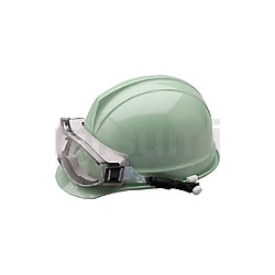 ゴーグル型保護メガネ（ヘルメット取付式） X-9302