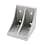 Tabbed Reversal Brackets - For 2 or More Slots - For 8-45 Series (Slot Width 10mm) Aluminum Frames