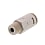 Tube Fitting for Chemicals, Chemical Type, Straight