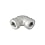 Stainless Steel Screw-in Pipe Fitting, Elbow