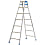 Stepladder Doubling as Ladder With Non-Slip Rubber MXJ