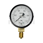 普通形圧力計（φ60、立形A枠、接液部：一般用、性能：蒸気用）
