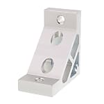 8-45 Series (Groove Width 10 mm) - For 1-Row Groove - Extruded Extra Thick Bracket for 50 Square