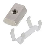Post-Assembly Nut and Stopper Set - For 6 Series (Slot Width 8 mm) Aluminum Frame