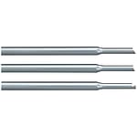 Stepped Ejector Pins With Tip Processed -High Speed Steel SKH51/Tip Diameter・L Dimension Designation Type-