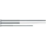 Rectangular Ejector Pins For Large Mold -High Speed Steel SKH51・Caulking / Blank Type_L Dimension Designation Type-