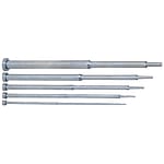 Stepped One-Step Center Pins -High Speed Steel SKH51/Shaft Diameter (P) Designation (0.01mm Increments) Type-