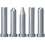 Precision Straight Core Pins With Tip Processed -Shaft Diameter (D) Selection Type_Shaft Diameter (P) Designation (0.005mm Increments) Type-