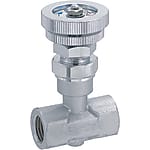 Needle Valve - PT Tapped, Stainless Steel