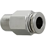 All Stainless Steel One-Touch Couplings - Male Connectors