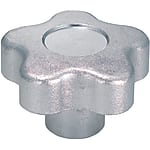 Knurled Knobs - Stainless Steel, Five Lobed Shaped