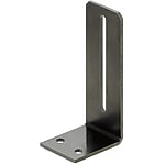 Steel Pipe Fittings/L-Shaped Angle Brackets/Single/Double Slot