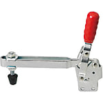 Toggle Clamp, Vertical Type, Straight Base, Clamp Bolt Adjustable, Clamping Force 784 N