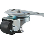Casters for Aluminum Extrusions - with Adjuster, Heavy Load