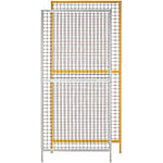 Aluminum Extrusion Tall Safety Fence Units
