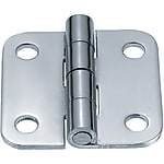 Steel Hinges with Round Holes