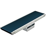 Flat Belt Conveyor - Heavy Duty, Center Drive, 3-Groove Frame, Pulley Diameter 30 mm
