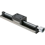 Manual X-Axis Stages - Dovetail, Feed Screw, Long, Selectable Lead, XLSL