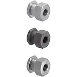 Floating Joints - Quick Connection, Cylinder Connector, Fixed Length, Tapped