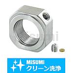 【クリーン洗浄品】ゆるみ止めベアリングナット 四角タイプ -並目-