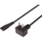 Fixed Length AC Cord - PSE, Attached at Both Ends, Low-Angle