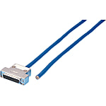 Cable with Dsub connector high EMI countermeasure type