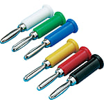 Insulated Clips - Banana Plug, Soldered, Various Colors, φ4 mm
