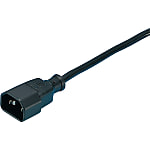 AC Cord - Fixed Length, UL/CSA, Single Sided, Straight C13 Plug