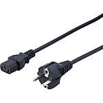 AC Cord - Double Ended, Rated, VDE