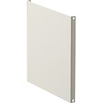 Powder Coated Shallow Steel Panel - 2 Sides Bent