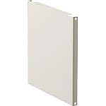 Powder Coated Shallow Steel Panel - 4 Sides Bent