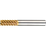 TSC Series Carbide High-helical End Mill (Cutting Edge Deflection Accuracy of 5μm or less)