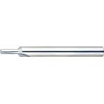 Carbide Straight Blade Corner C End Mill, 2-Flute, with Chamfering Blade