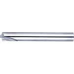 Carbide Straight Blade Inner R Cutter, 2-Flute, Taper, Rounded Inner Tip Type