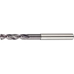 Carbide Solid Drill Bits - End Mill Shank, Corrugated Cutting Edge, TiAlN Coated, Stub
