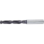 Carbide Solid Drill Bits - End Mill Shank, High-Speed/High-Feed Machining Drill, TiAlN Coated, Regular