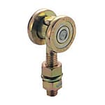 スチール製ドアハンガー用吊り車(単車)