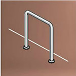 バリアフリー手摺(和式トイレ用) SK-101SN・SK-101SN-RJ