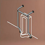 バリアフリー手摺(ストール小便器用) SK-206S・SK-206S-RJ